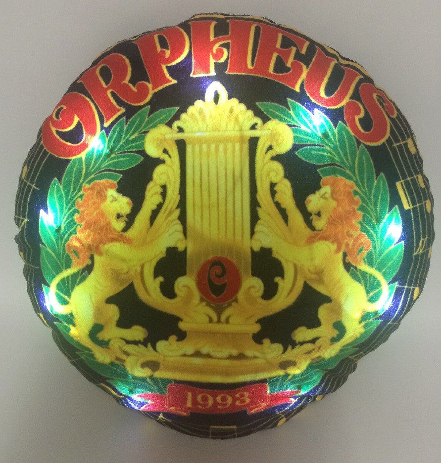 Krewe of Orpheus throws: fedoras, footballs and musical instruments galore